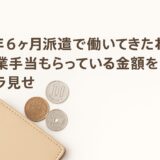 📝 9年6ヶ月派遣で働いてきたわかめの失業手当💰もらってる金額をチラ見せ【230日分のリアル】